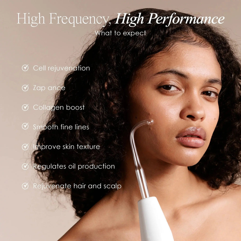 LumiWave High Frequency Wand – Professional Argon and Neon Electrode Tool