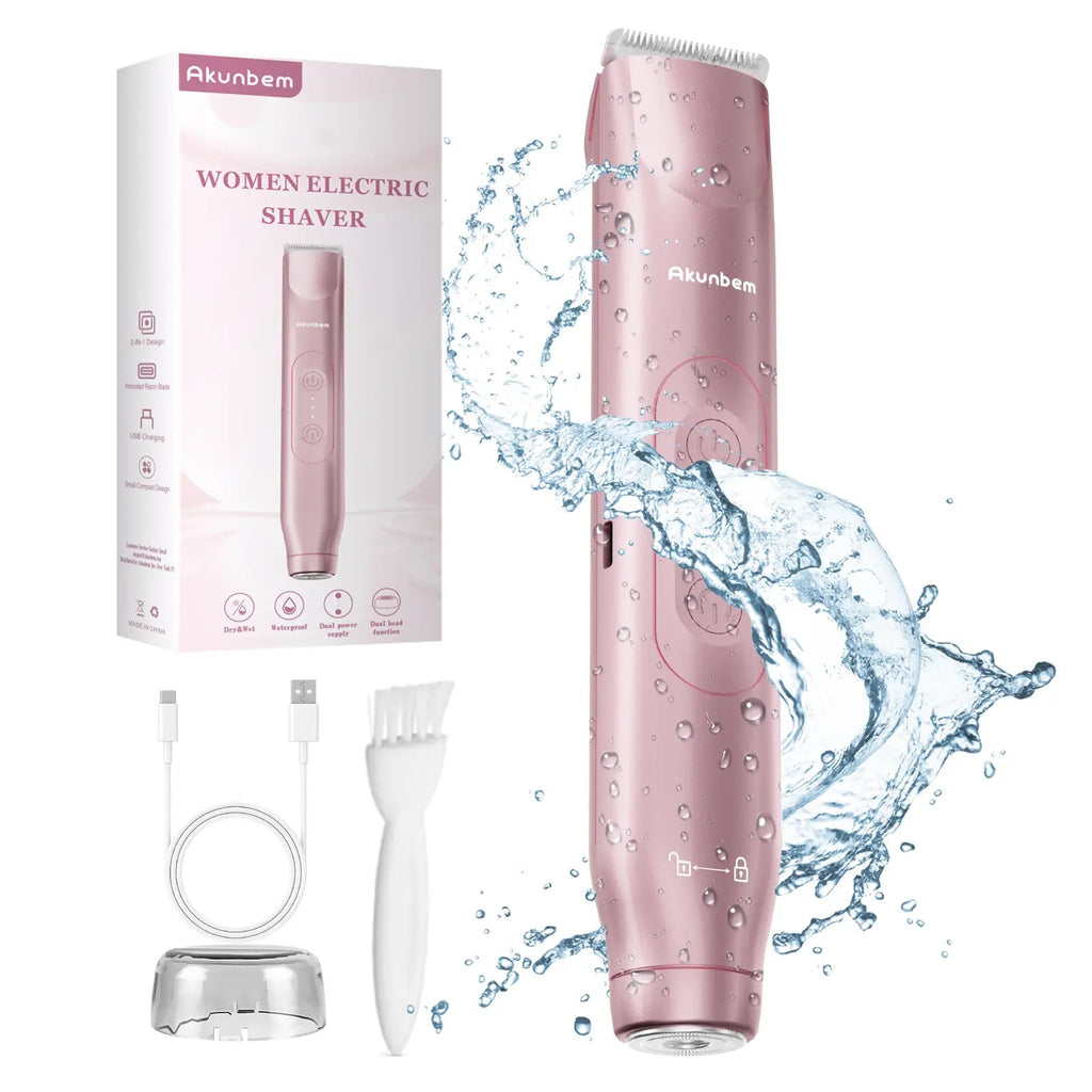Girls Glo Up Precision Bikini Trimmer - Front View