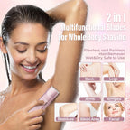 Girls Glo Up Precision Bikini Trimmer - Ergonomic Grip