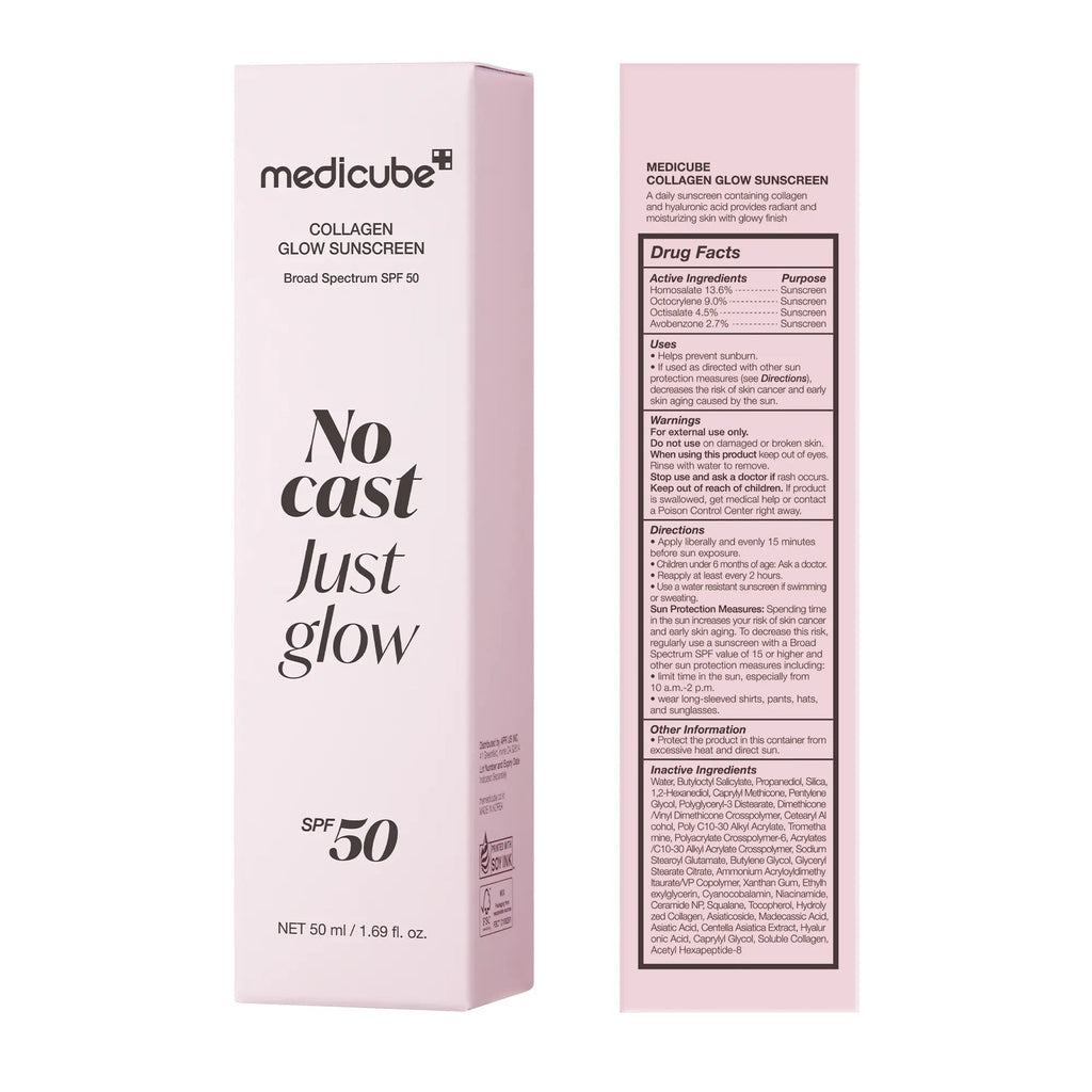 Girls Glo Up No Cast Just Glow Collagen Sunscreen - Detail