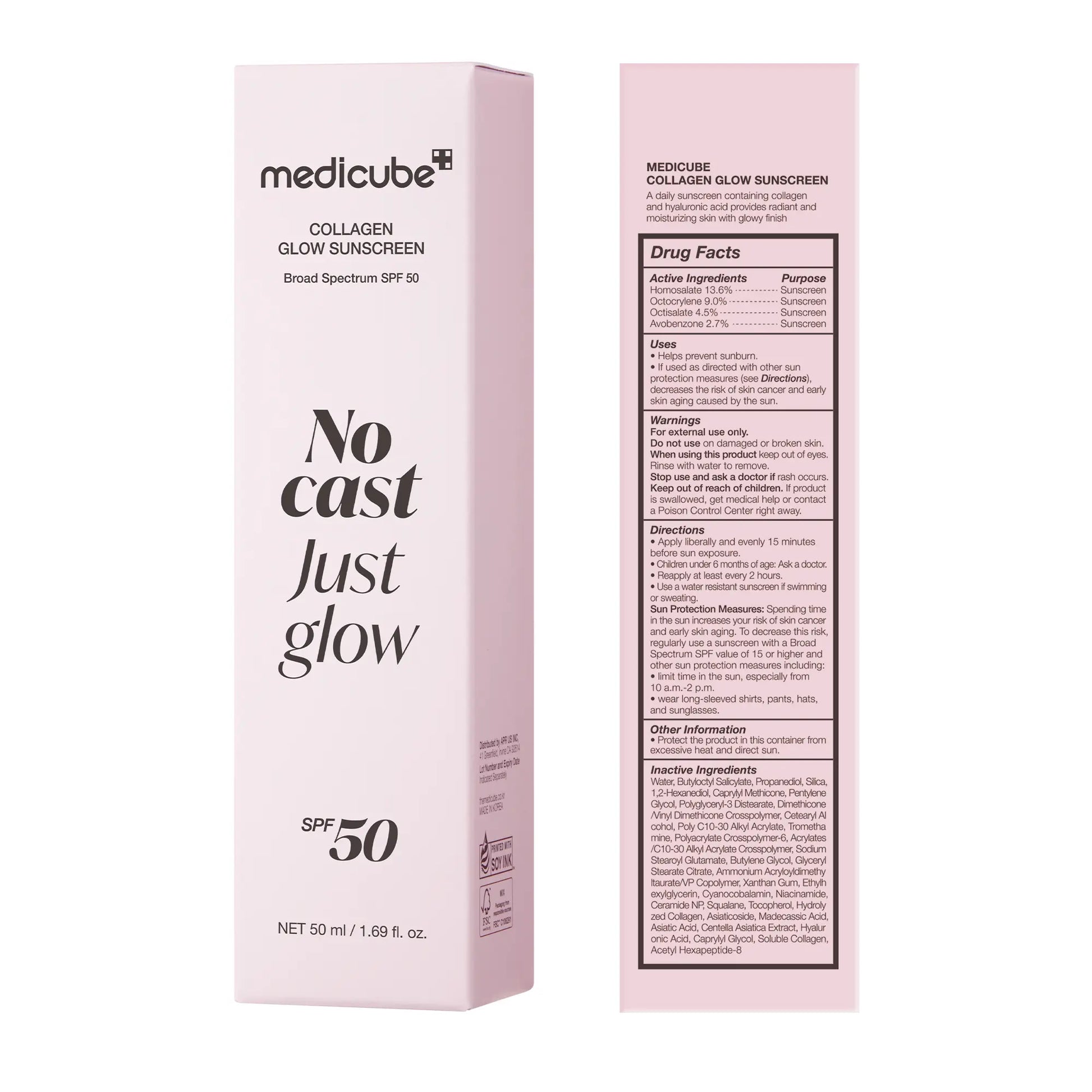Girls Glo Up No Cast Just Glow Collagen Sunscreen - Detail