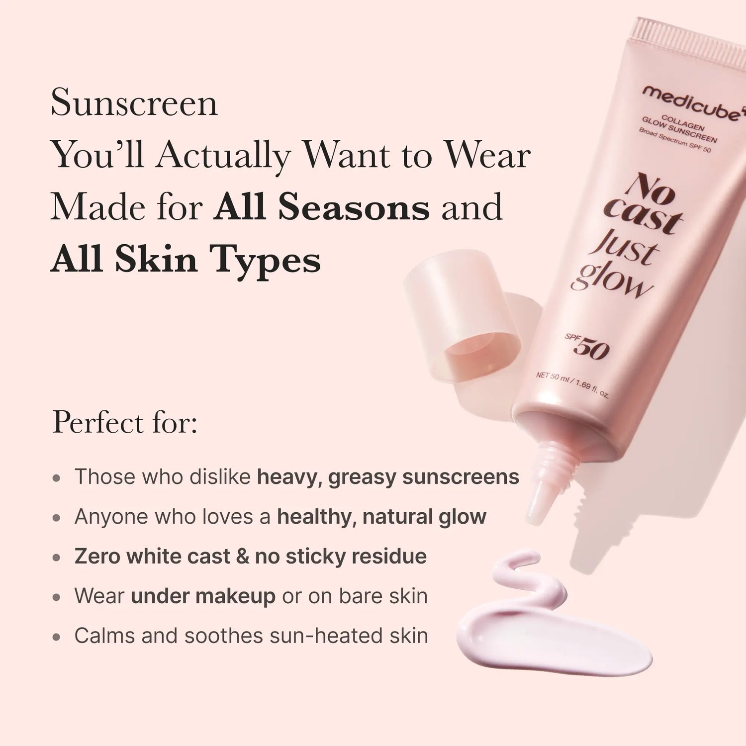 Girls Glo Up Collagen Sunscreen - Benefits