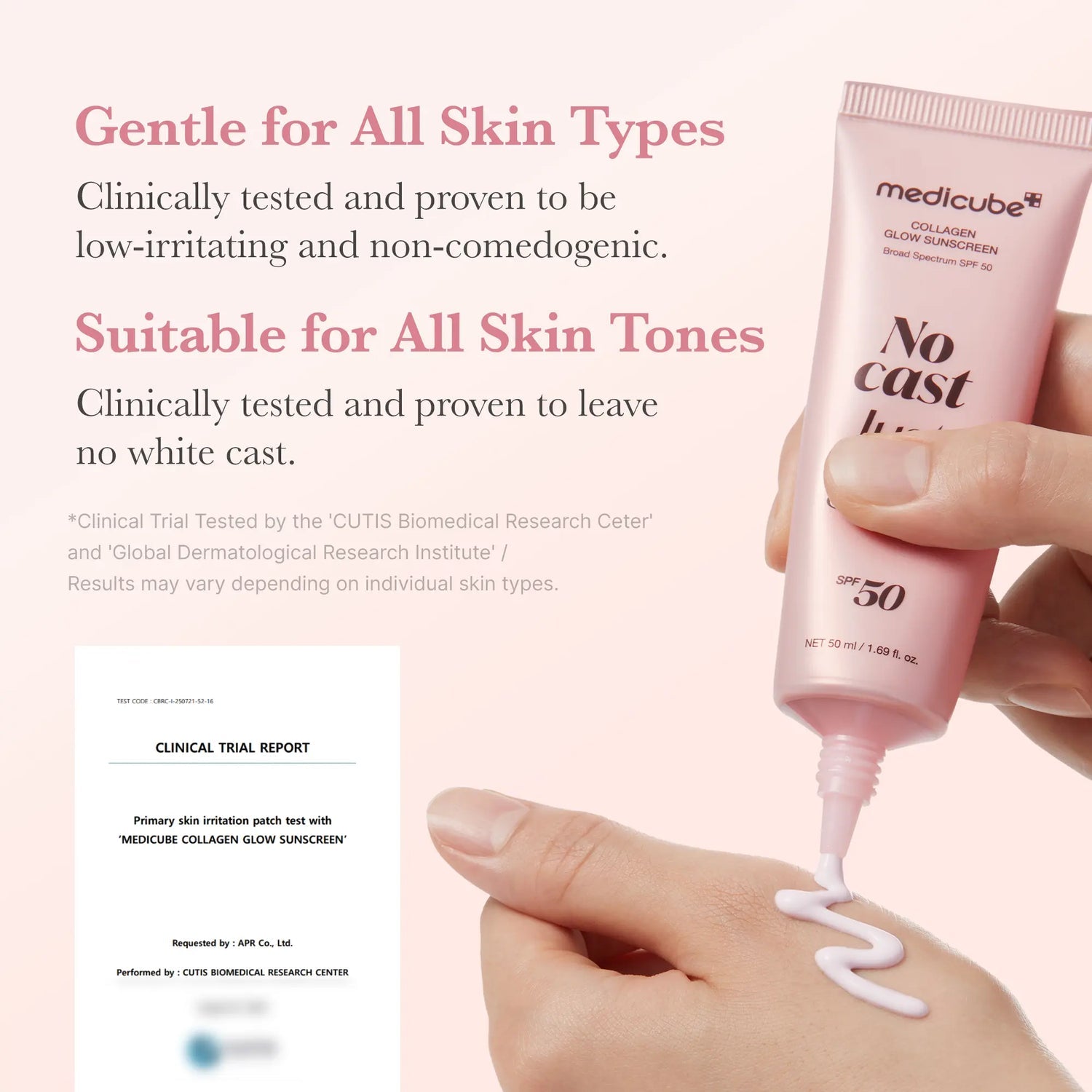 Girls Glo Up Collagen Sunscreen - Texture