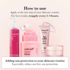 Girls Glo Up Collagen Sunscreen - Application