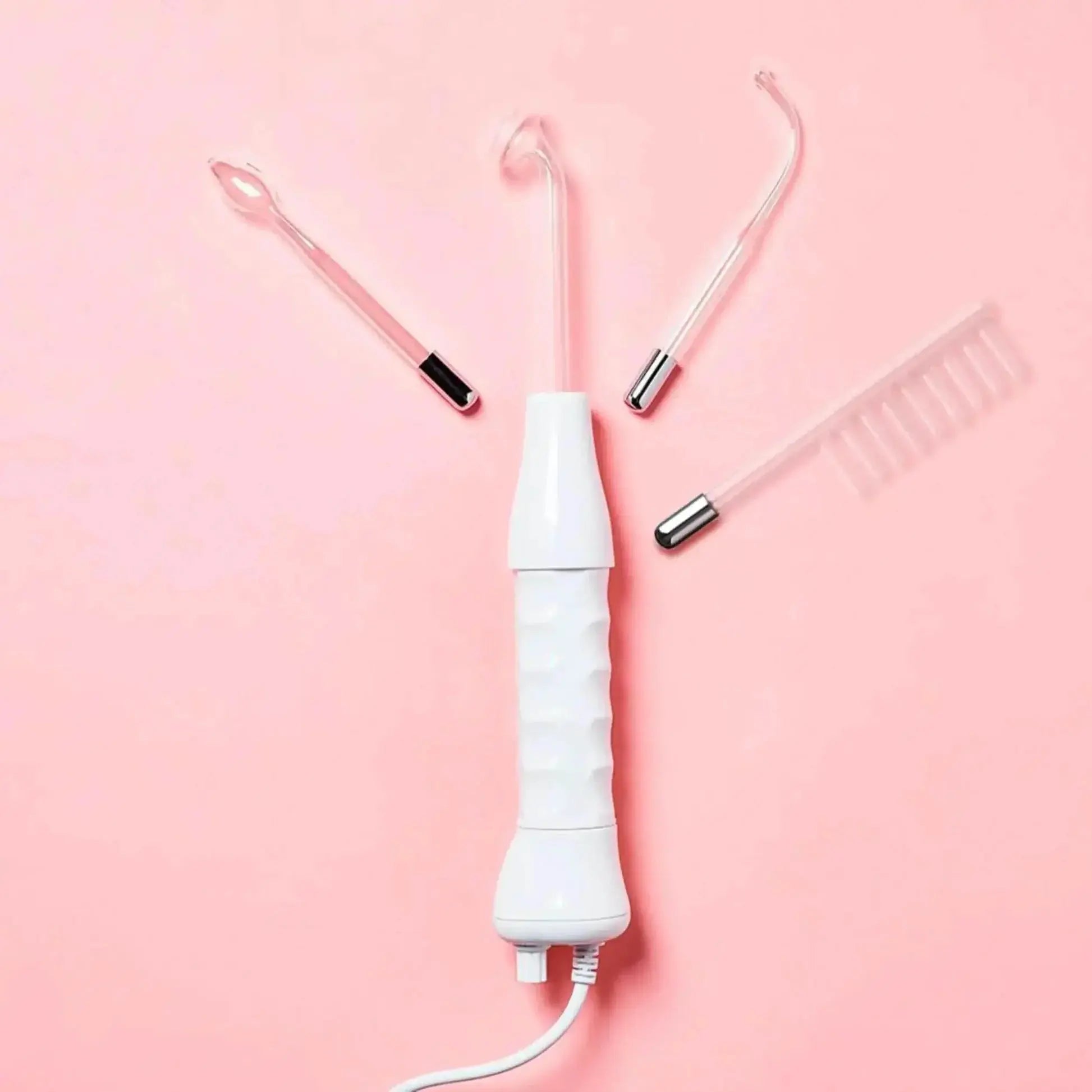 Argon and Neon Cosmetic Glow Wand – High Frequency Wand with electrodes