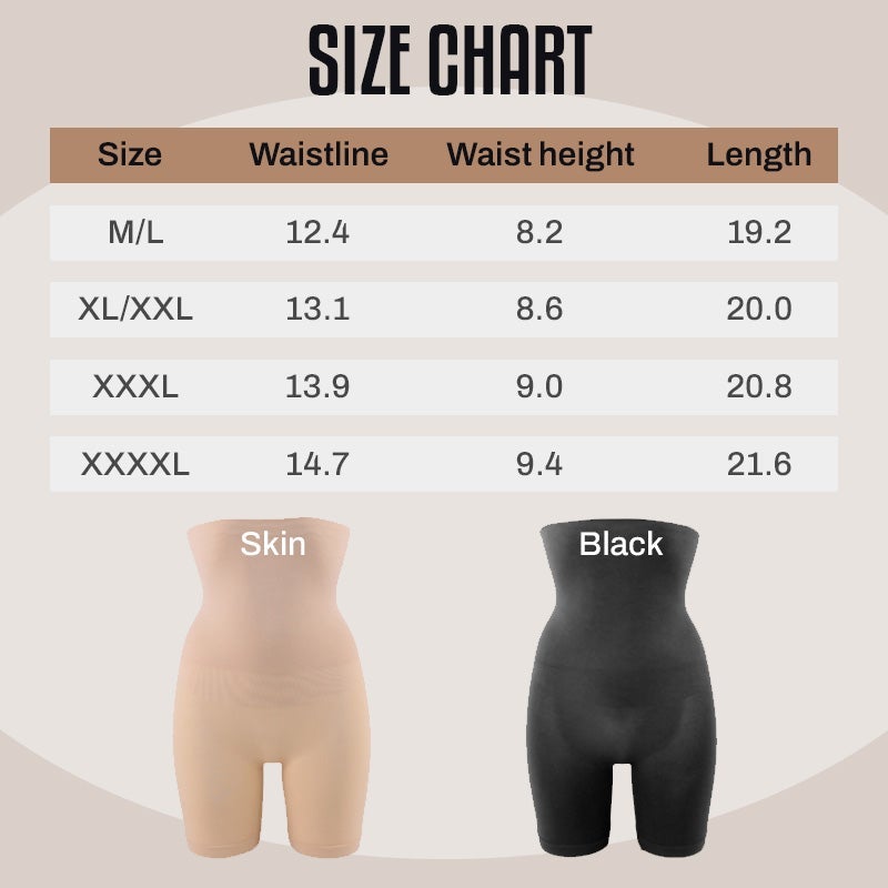 Reference size chart (different size labels than this listing - not authoritative)